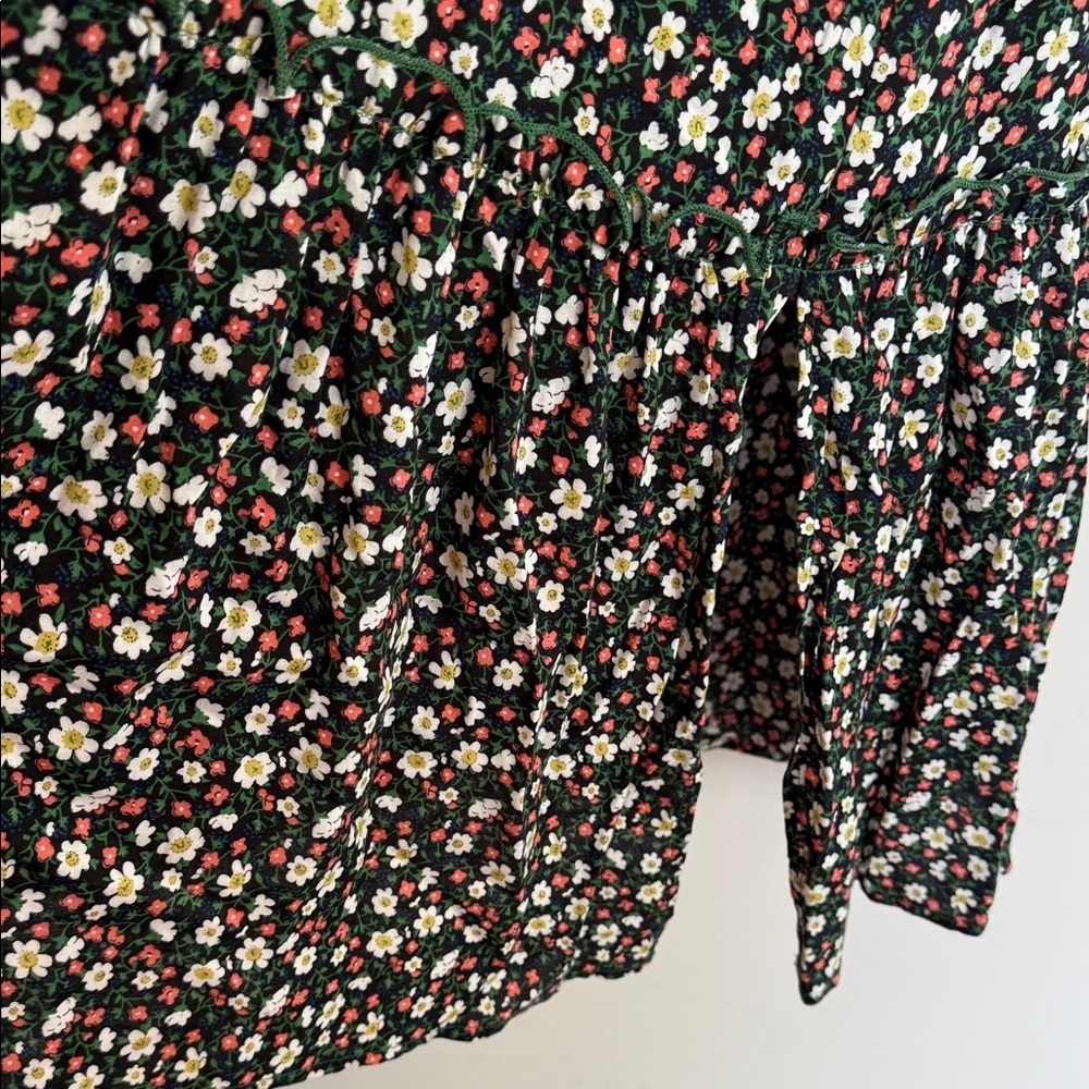 Sunday Black Floral Long Sleeve Dress - Picture 6 of 8